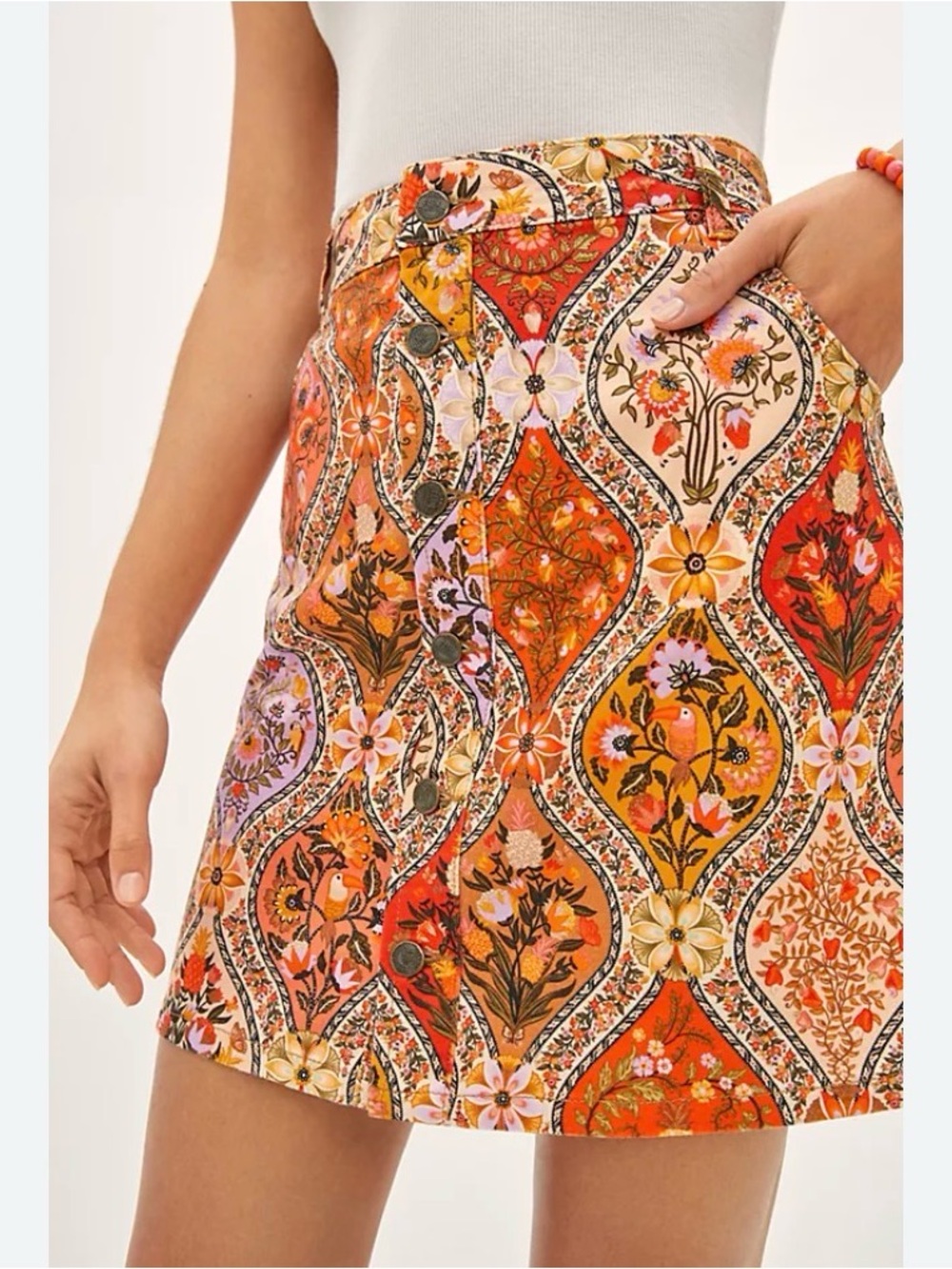 Farm Rio Lavinia Mini Skirt